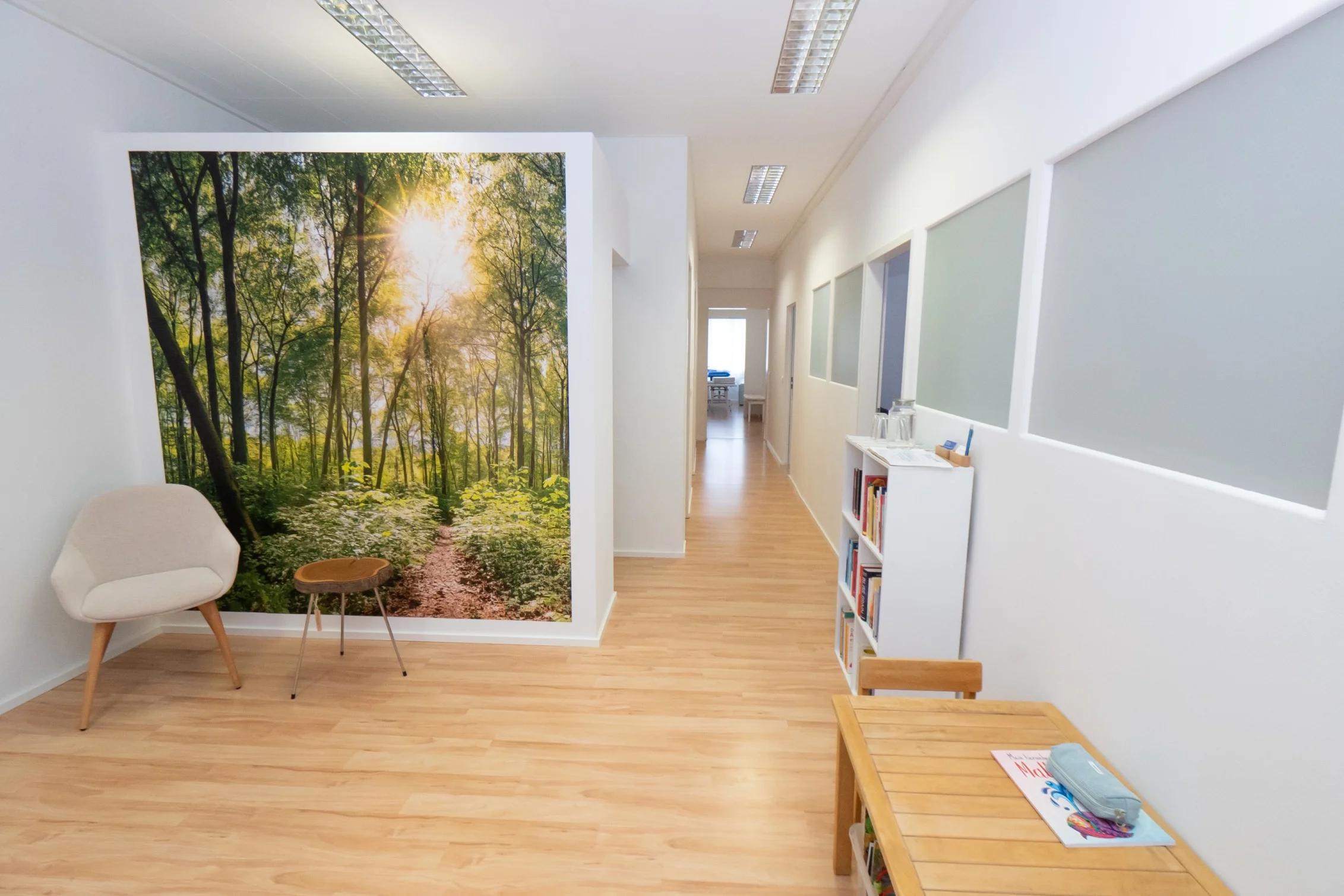 Wartezimmer Praxis Dr. Selm Augsburg